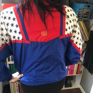 Vintage 1990’s throwback olympics coat